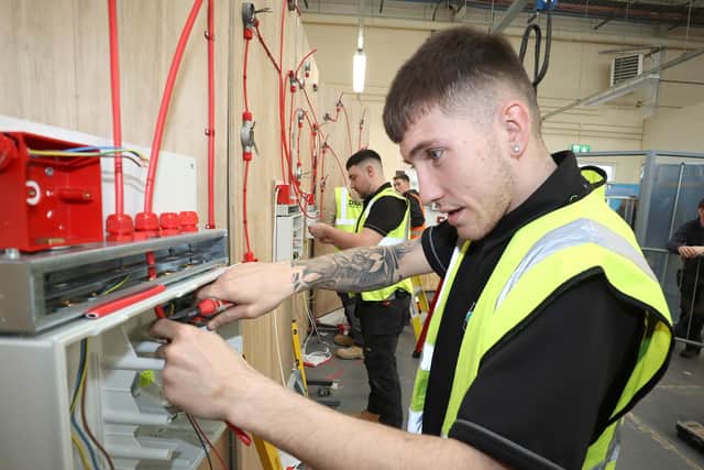 Fire & Security Third Place - Taylor Rollo (Newtownards) Level 3 Apprenticeship NI Fire & Security at Lisburn Campus employed by BPS Fire & Security