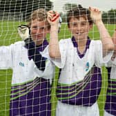 Daniel, Daniel and Michael having a great time during the Cul Camp held at Owen Roe in Portstewart back in 2010