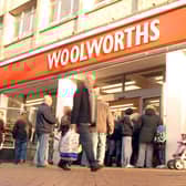 An outside look of the former Woolworths in Mansfield.