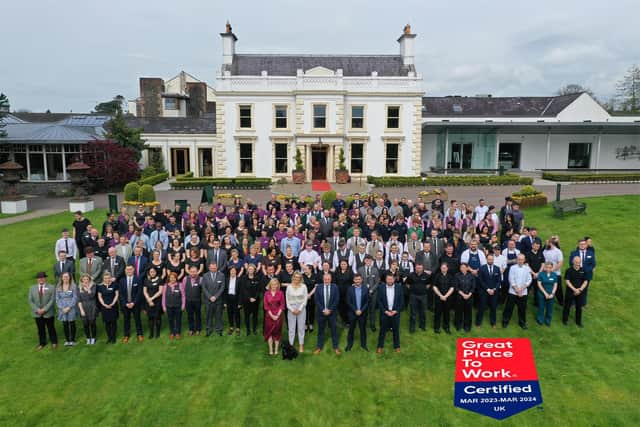 Galgorm Collection has become the first hospitality group on the island of Ireland to achieve official Great Place to Work certification across its entire portfolio of award-winning luxury hotels and restaurants.