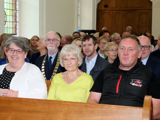 Holy Trinity Parish Church, Ballycastle, was packed for a Service of Institution of the Rev Emma Gibson as incumbent of the Grouped Parishes of Ramoan and Culfeightrin on Friday, September 4.