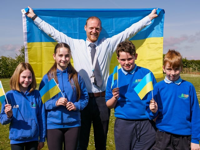 Kilmoyle Primary School in Ballymoney is one of a small number in Northern Ireland participating in our UK/Ukraine Schools Partnership Programme, and they’ve formed a link with a partner school in Ukraine.