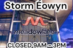 Meadowlane shopping hopes to open at 3pm on Friday.