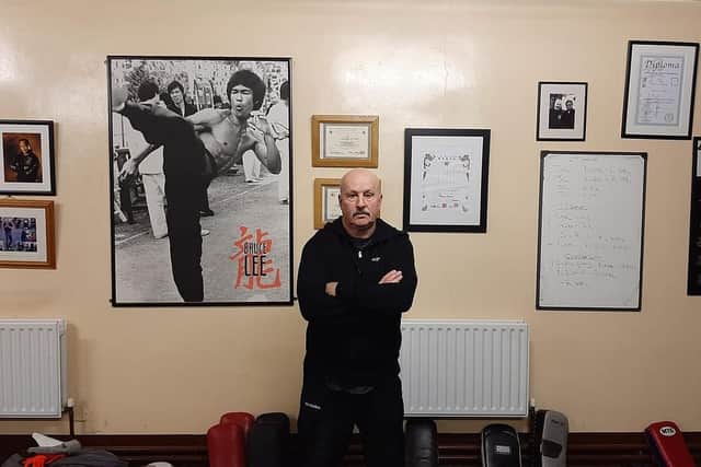 Martin O'Neill who teaches martial arts in Lurgan, Co Armagh.