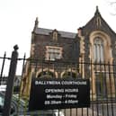 The case was adjourned at Ballymena Magistrates Court. Photo by: Pacemaker