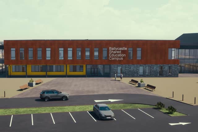 An artist's impression of the new campus