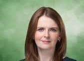 Sinn Féin MLA Caoimhe Archibald has said the Northern Trust must review the distance of the Safe Access Zone at Causeway Hospital. Credit NI World
