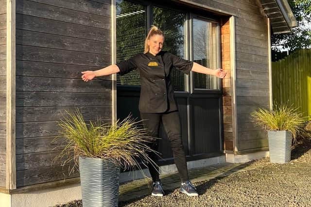 Angela Patterson of Gold and Browne’s Gourmet Brownies in Rasharkin, near Ballymena, creates deliciously chocolately and gluten-free treats by hand in her kitchen in the new bakehouse