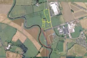 Plans for the farm shop and cafe on lands north of Drumsurn have been submitted to Causeway Coast and Glens Council. Credit CCGBC