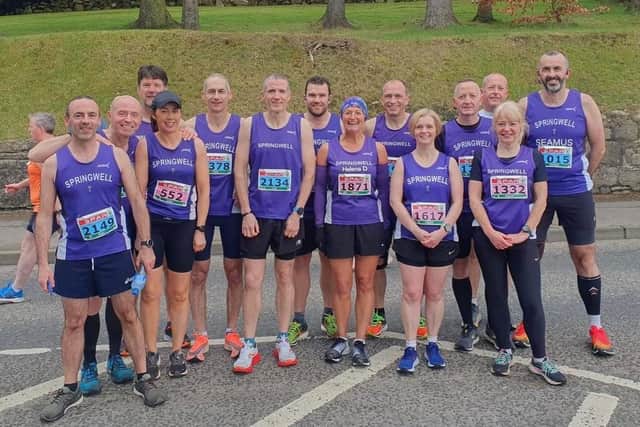 Springwell RC at Omagh Half Marathon