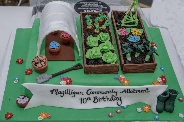 Celebrating the 10th anniversary of Magilligan Community Association’s Community Allotments.