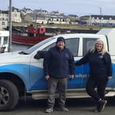 Working alongside the current process operator, Noel McCurdy, Sarah will play a vital role in enhancing the community’s resilience to ensure the continued reliability of the island’s water supply. CREDIT NI WATER