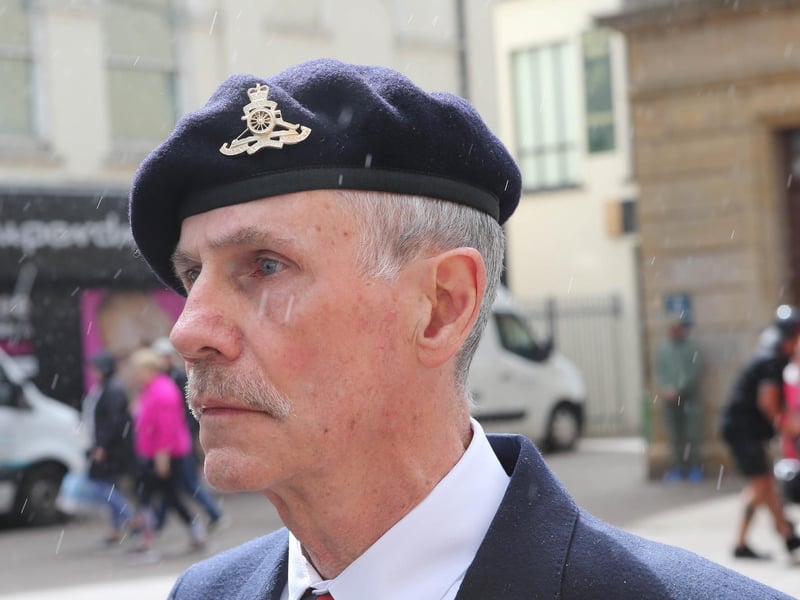 Commemorating D-Day in Coleraine.