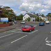 The Victoria Road / Larne Road junction in Carrickfergus. Picture: Google