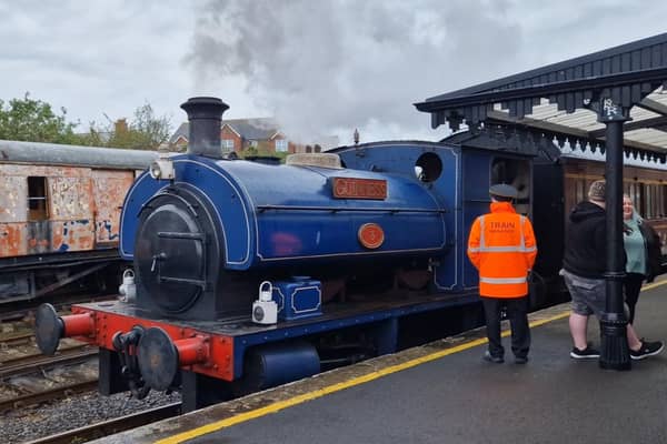 The role of Whitehead Railway Museum in keeping the age of steam alive is being highlighted during this year’s Industrial Heritage Week (IHW).  Photo: Helena McManus