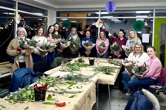 A "Galentine's" workshop with One Small Seed.