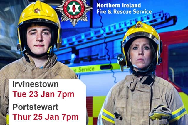 Have you considered a career as an On-Call Firefighter? Do you live within a 5km radius of Portstewart? If so, Northern Ireland Fire and Rescue Service want to hear from you. Credit NIFRS
