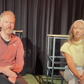 Alan McClarty and Donelle Reynolds of Bannsider Productions will present Constellations in Flowerfield Arts Centre. Credit Alan McClarty