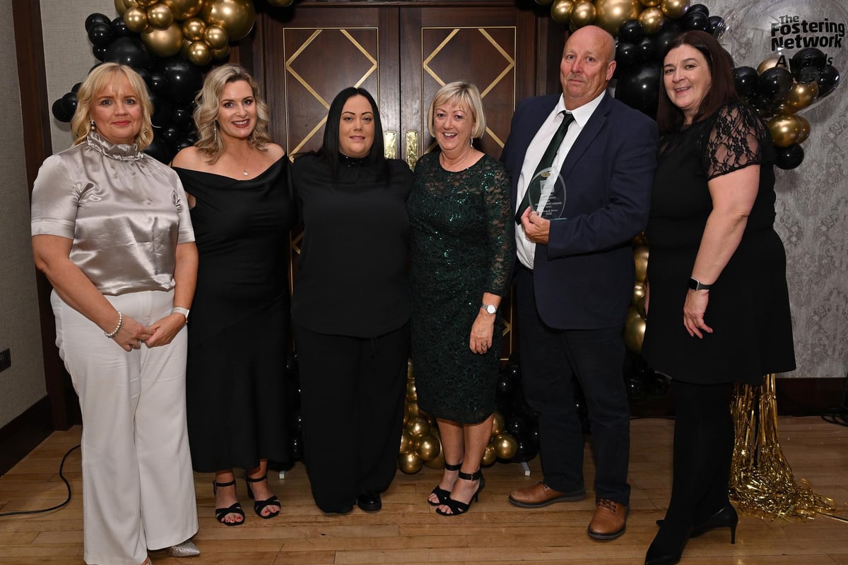 Causeway Coast couple who cared for 95 young people honoured at NI Foster Care Awards