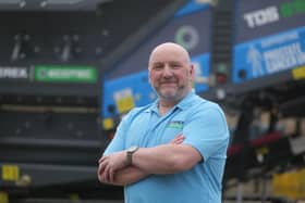 Ballymoney man Stevie Black, Operations Director at Terex, who was diagnosed with prostate cancer in early 2024. CREDIT TEREX