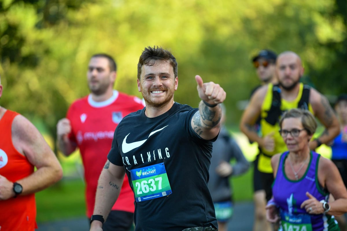 35 of the Best Pictures as Moy Park Belfast City Half Marathon Cele...