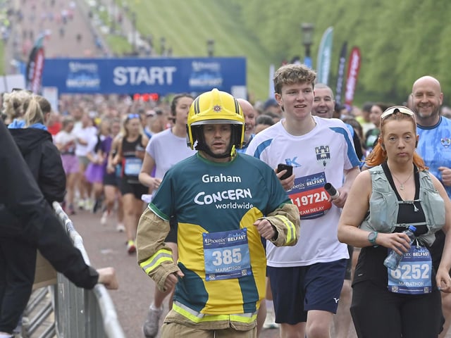 Almost 24,000 people signed up for the race.