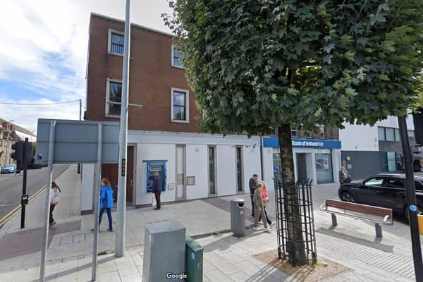 The Bank of Ireland Branch in Cookstown is one of a number of Branches which is to benefit from Bank of Ireland's £3 million investment. Credit: Google Maps