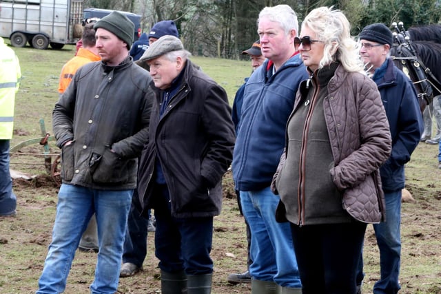 Pictured at the Ballycastle St Patrick's Day Ploughing Match - the  oldest horse ploughing match held in Ireland.