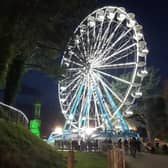The Big Wheel was one of the attractions at the Enchanted Winter Garden in Antrim.