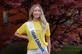 Miss Northern Ireland finalist Hannah Johns is taking part in Belfast Marathon to support Northern Ireland Kidney Research Fund. Pic credit: Liam McArdle