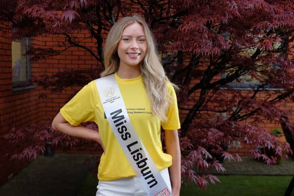Miss Northern Ireland finalist Hannah Johns is taking part in Belfast Marathon to support Northern Ireland Kidney Research Fund. Pic credit: Liam McArdle