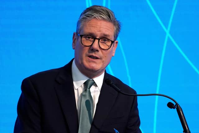 Prime minister Sir Keir Starmer.