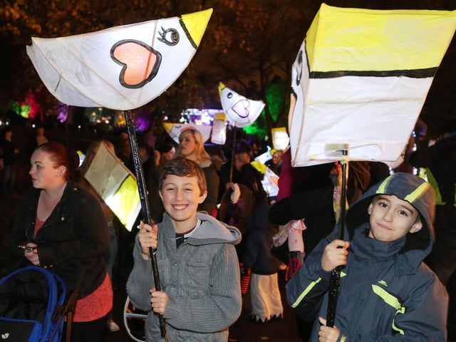 Twilight Night in 2015 included a host of performers, entertainers, dancers and musicians and art installations, illuminating Wallace Park and giving it a suitably eerie glow.