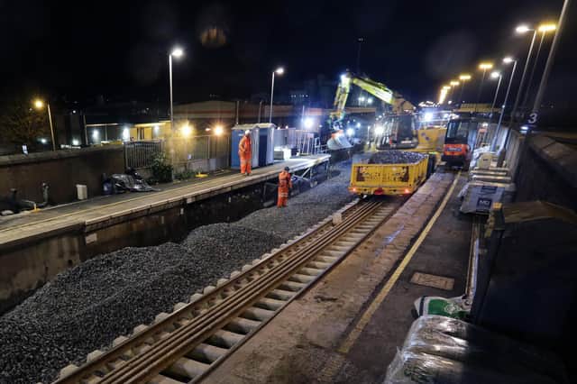 Engineering work will take place this weekend. Picture: Translink.