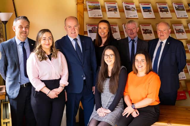 The McAfee Properties Ballymoney and Ballycastle sales team. Credit: McAfee Properties