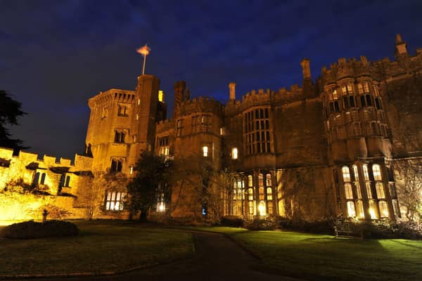 Thornbury Castle boats 27 bedchambers each one taking its name from one of the fiery monarch’s six wives or other famous Tudor figures.