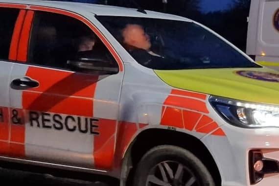 Volunteers worked against time in freezing conditions to locate elderly Maghera man. Credit: Community Rescue Service