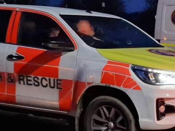 Volunteers worked against time in freezing conditions to locate elderly Maghera man. Credit: Community Rescue Service