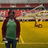 If you are ever at the Bayer Leverkusen BayArena in Germany, make sure to ask for Lisburn man Gareth Houston as your tour guide
