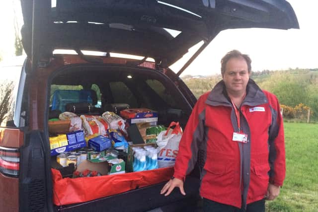 Nathan Chambers, a British Red Cross volunteer, has been awarded a BEM in the New Year Honours List. Credit: Supplied