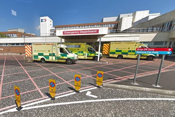 Craigavon Area Hospital Emergency Department. Picture: Google