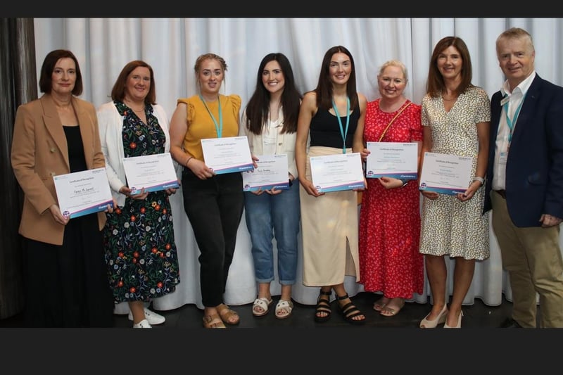 Staff and volunteers were recognised for their roles with the Northern Health and Social Care Trust’s Covid-19 testing service.