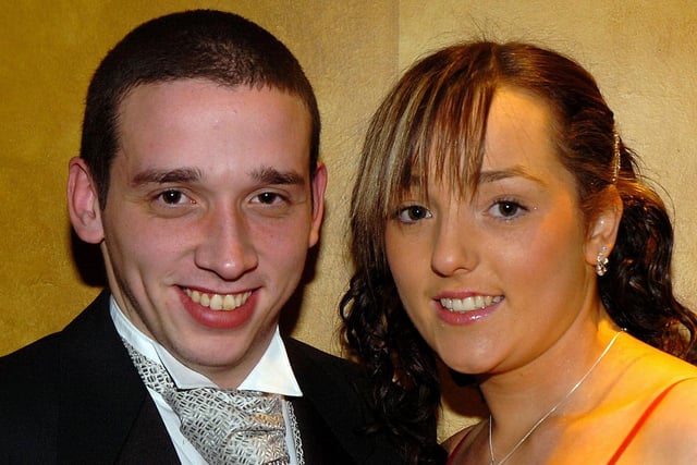 David Campton and Ashleen McLean at the formal in 2006.