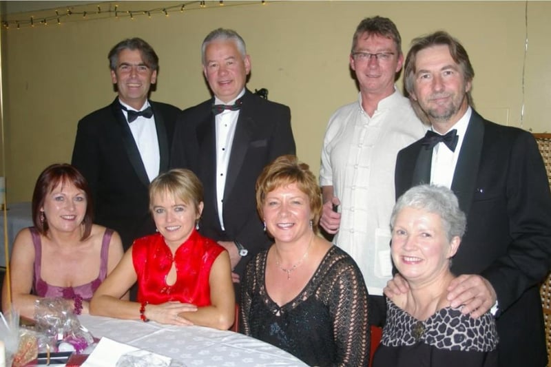 Members of County Antrim Yacht Club who supported the 2006 charity dance.