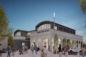 The new Lurgan train station will provide comfortable facilities for the one million passengers using it annually. Image: ABC planning portal
