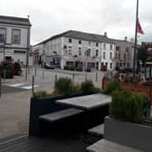 Carrickfergus town centre. Photo by: Local Democracy Reporting Service