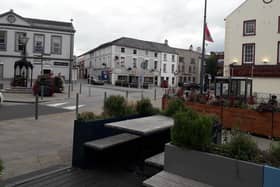 Carrickfergus town centre. Photo by: Local Democracy Reporting Service