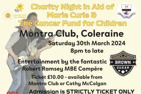 The Montra Club in Coleraine will host the fundraiser in March. Credit Montra Club