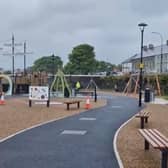 Marine Gardens playpark (photo Helena McManus).