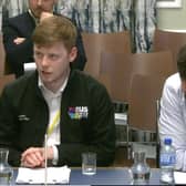 Ben Friel, NUS-USI president gave evidence to Stormont's communities committee on financial challenges facing students. He said investment in all Northern Ireland's university campuses "is crucial to moving forward".
